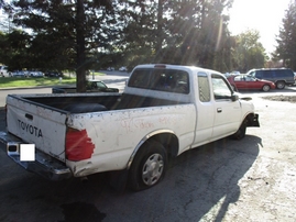 1997 TOYOTA TACOMA STD XTRA CAB SHORT BED WHITE 2.4L MT 2WD Z15065